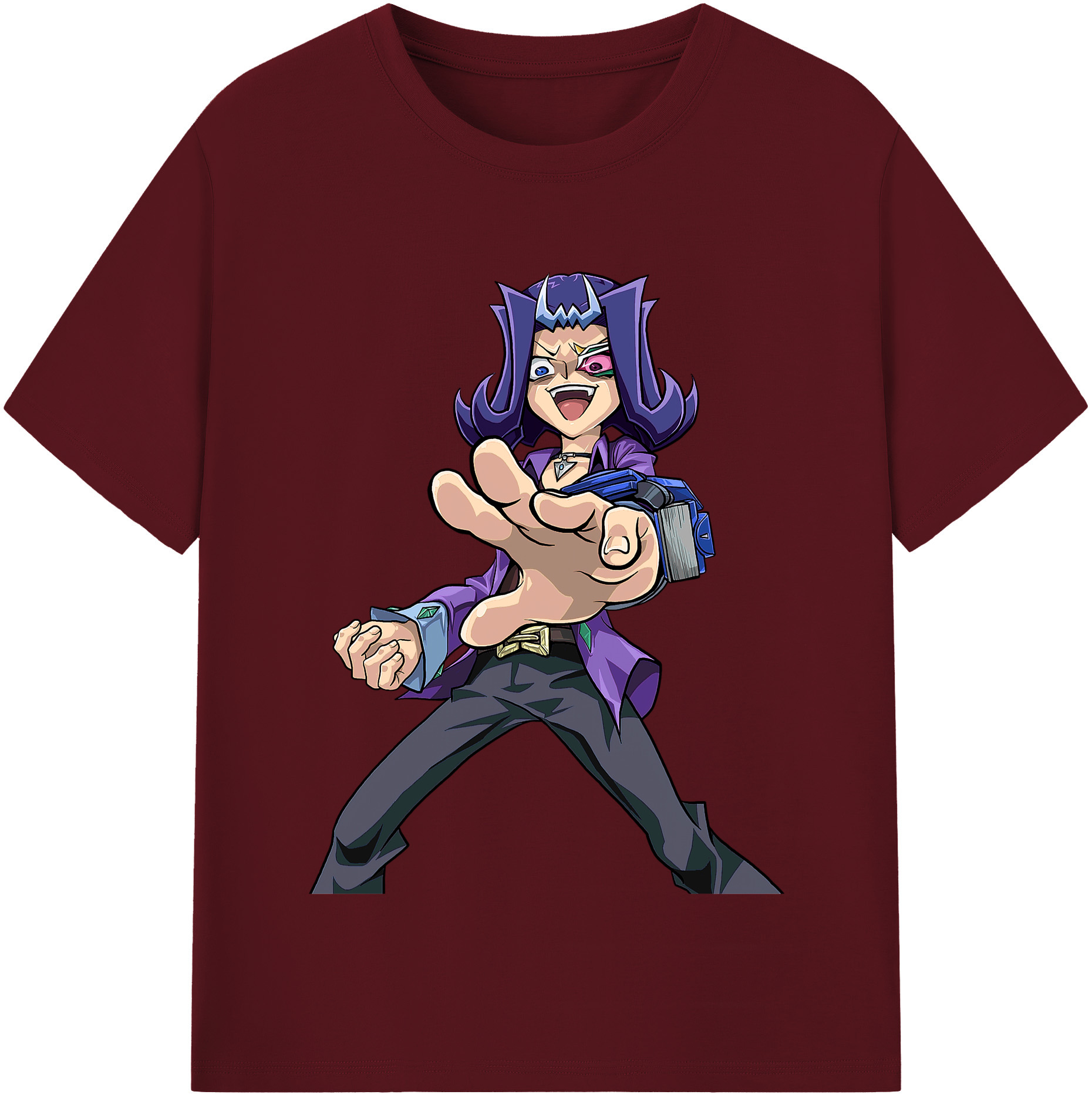（画像用） 遊☆戯☆王 Yu-Gi-Oh! 綿100％半袖Tシャツ（フロントプリント）